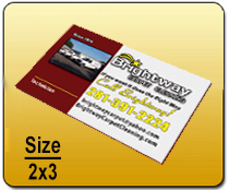 Business Cards Standard - 2x3
