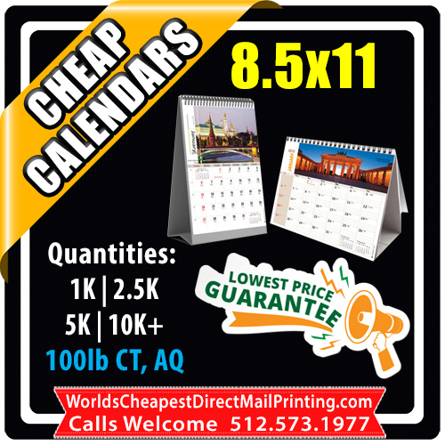 calendar 8.5 x 11